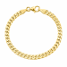 BNH Panzerarmband aus 8 Karat Gold 21 cm x 5,3 mm