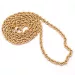 BNH cordel-Halskette aus 14 Karat Gold 50 cm x 2,7 mm