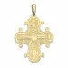 25 x 30 mm Gold Dagmarkreuz aus 14 Karat Gold - Amoré