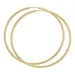 60 mm BNH Kreolenohrringe in 14 Karat Gold