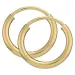 13 mm BNH Kreole in 8 Karat Gold