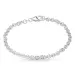 BNH Anker runden Armband aus Silber 21 cm x 4,0 mm