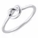 Knoten Ring aus Silber