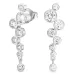 Zirkon Ohrringe in Silber - Bubbly Sparkle