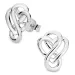Herz infinity Ohrringe in Silber - Amoré