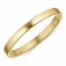 Einfacher ring aus 8 karat gold