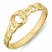Bismarck Ring aus vergoldetem Sterlingsilber