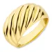 Ring aus vergoldetem Sterlingsilber - Lumé Essence