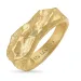Ring aus vergoldetes Messing - Lumé Etched