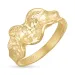 Ring aus vergoldetes Messing - Lumé Etched