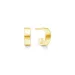 ID Fine IDH011GD chunky mini hoops in vergoldetem Sterlingsilber