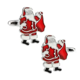 HONEY BEAR Herren Santa Claus Weihnachtsmann Manschettenknöpfe