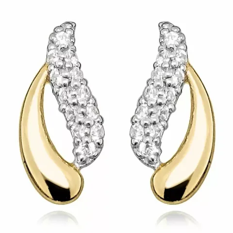 Goldohrringe in 9 Karat Gold mit