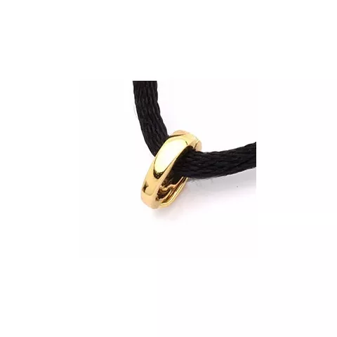 CARI Schloss für Halsketten in vergoldetem Sterlingsilber mit polierter Oberfläche