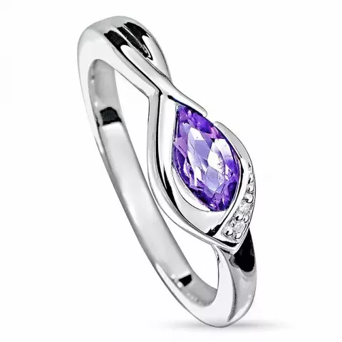 bezaubernd Amethyst Ring aus Silber