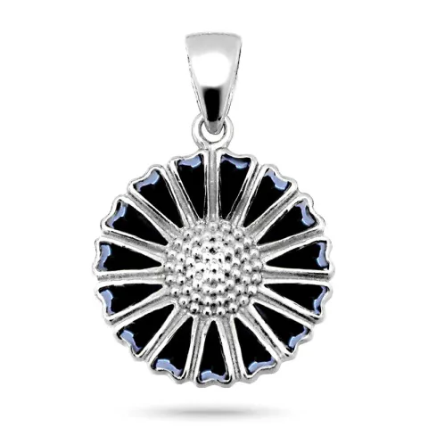 Marguerite schmuck: 15 mm anhänger aus silber