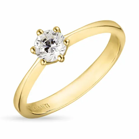 Zirkon Ring aus 8 Karat Gold