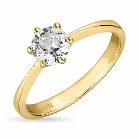 Zirkon Ring aus 8 Karat Gold