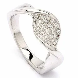 Zirkon Ring aus Silber