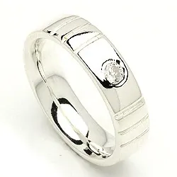 Trauring von rs of scandinavia in Silber