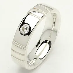 Trauring von rs of scandinavia in Silber