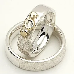 Trauringe von rs of scandinavia in Silber und Gelbgold