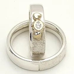 Trauringe von rs of scandinavia in Silber und Gelbgold