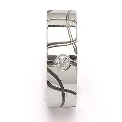 Trauring von rs of scandinavia in Silber