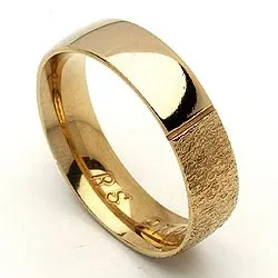 Trauring von rs of scandinavia in 8 Karat Gold