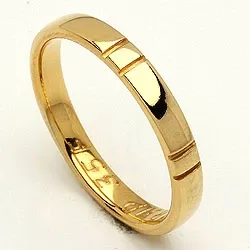 Trauring von rs of scandinavia in 14 Karat Gold