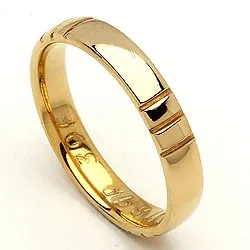 Trauring von rs of scandinavia in 14 Karat Gold