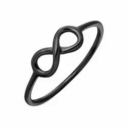 NORDAHL ANDERSEN infinity Ring in oxidiertem Sterlingsilber