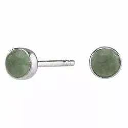 NORDAHL ANDERSEN grünen Ohrringe in Silber grünem Aventurin