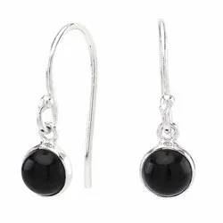NORDAHL ANDERSEN Sweets Onyx Ohrringe in Silber schwarz Onyx