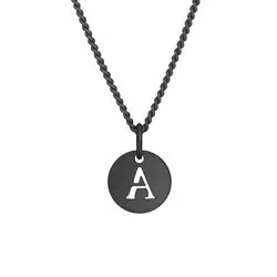 NORDAHL ANDERSEN A Anhänger mit Halskette in oxidiertem Sterlingsilber