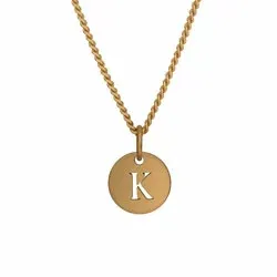 NORDAHL ANDERSEN K Anhänger mit Halskette in vergoldetem Sterlingsilber