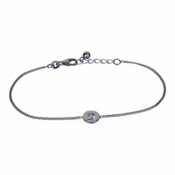 NORDAHL ANDERSEN D Armband in oxidiertem Sterlingsilber