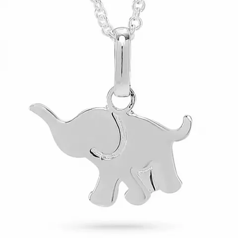NORDAHL ANDERSEN Elefant Halskette mit Anhänger in Silber