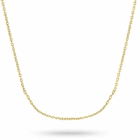 Nordahl andersen ankerhalskette in vergoldetem sterlingsilber