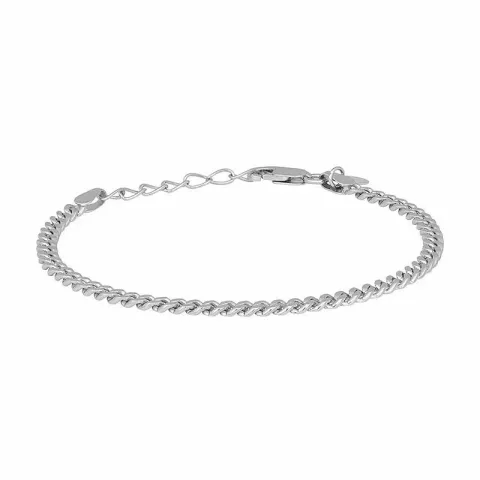 Nordahl andersen armband in rhodiniertem silber