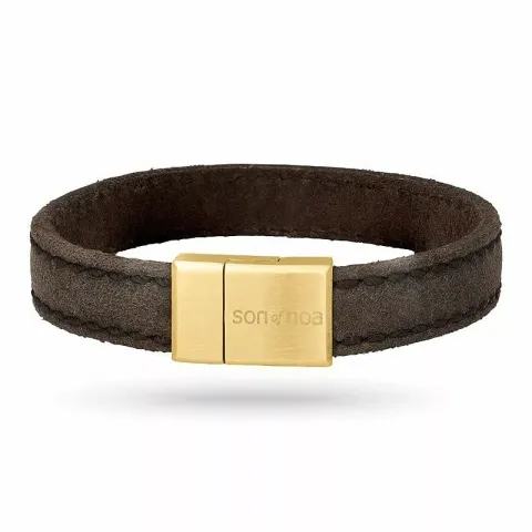 Nordahl andersen grauem armband in leder