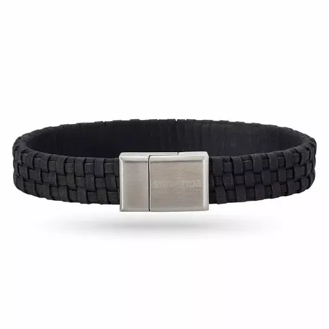 Nordahl andersen schwarzem armband in leder