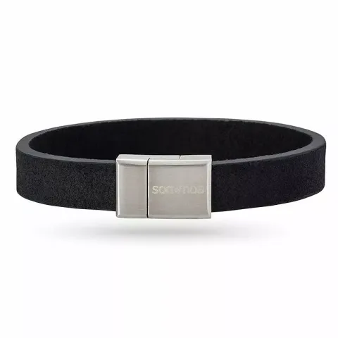 Nordahl andersen schwarzem armband in leder