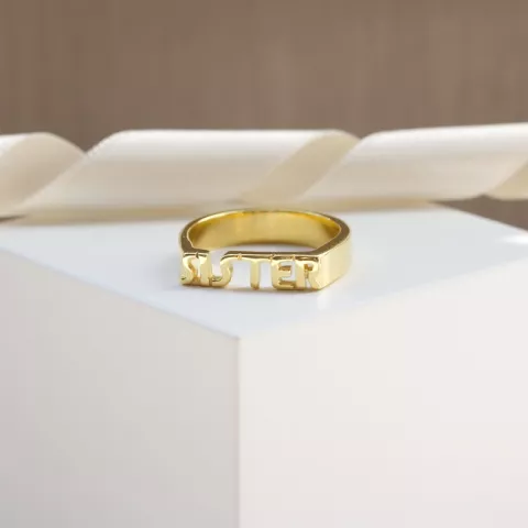 NORDAHL ANDERSEN Ring in vergoldetem Sterlingsilber
