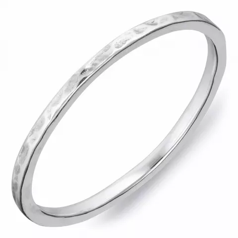 Simple Rings Ring in oxidiertem Sterlingsilber