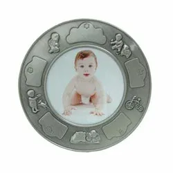 Taufgeschenk: Fotorahmen in verzinnt 