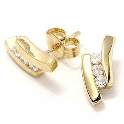 Ohrstecker in 14 Karat Gold mit