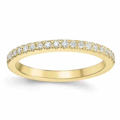 Diamant Memoirering in 14 Karat Gold 0,20 ct