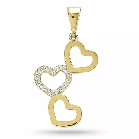 Herz Anhänger aus 9 Karat Gold