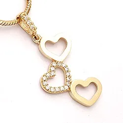 Herz Anhänger aus 9 Karat Gold